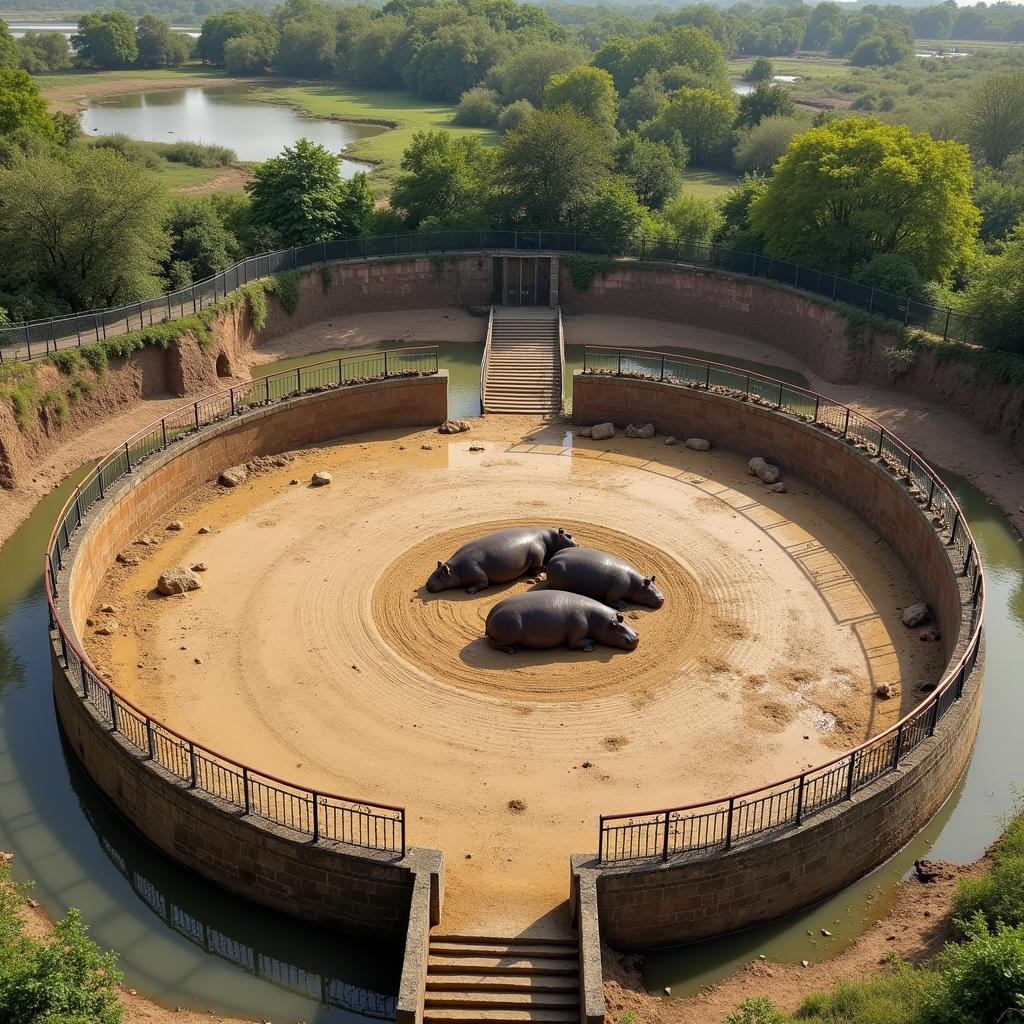 Hippo contest arena in Pakistan