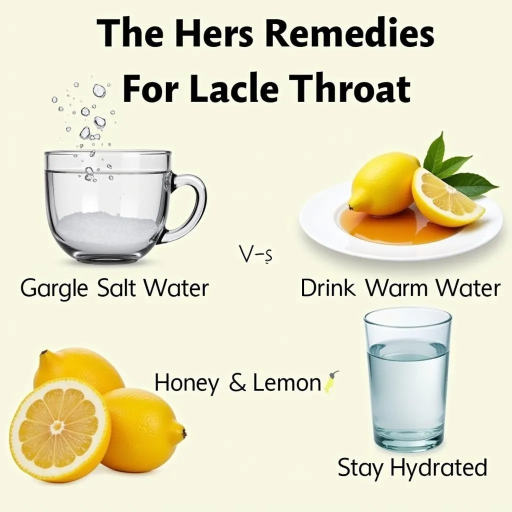 Home Remedies for Sore Throat