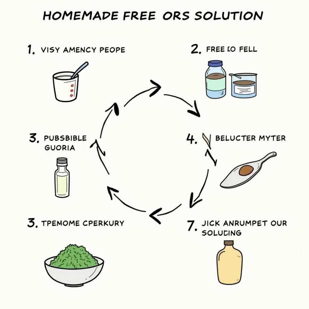 Preparing Sugar Free ORS at Home