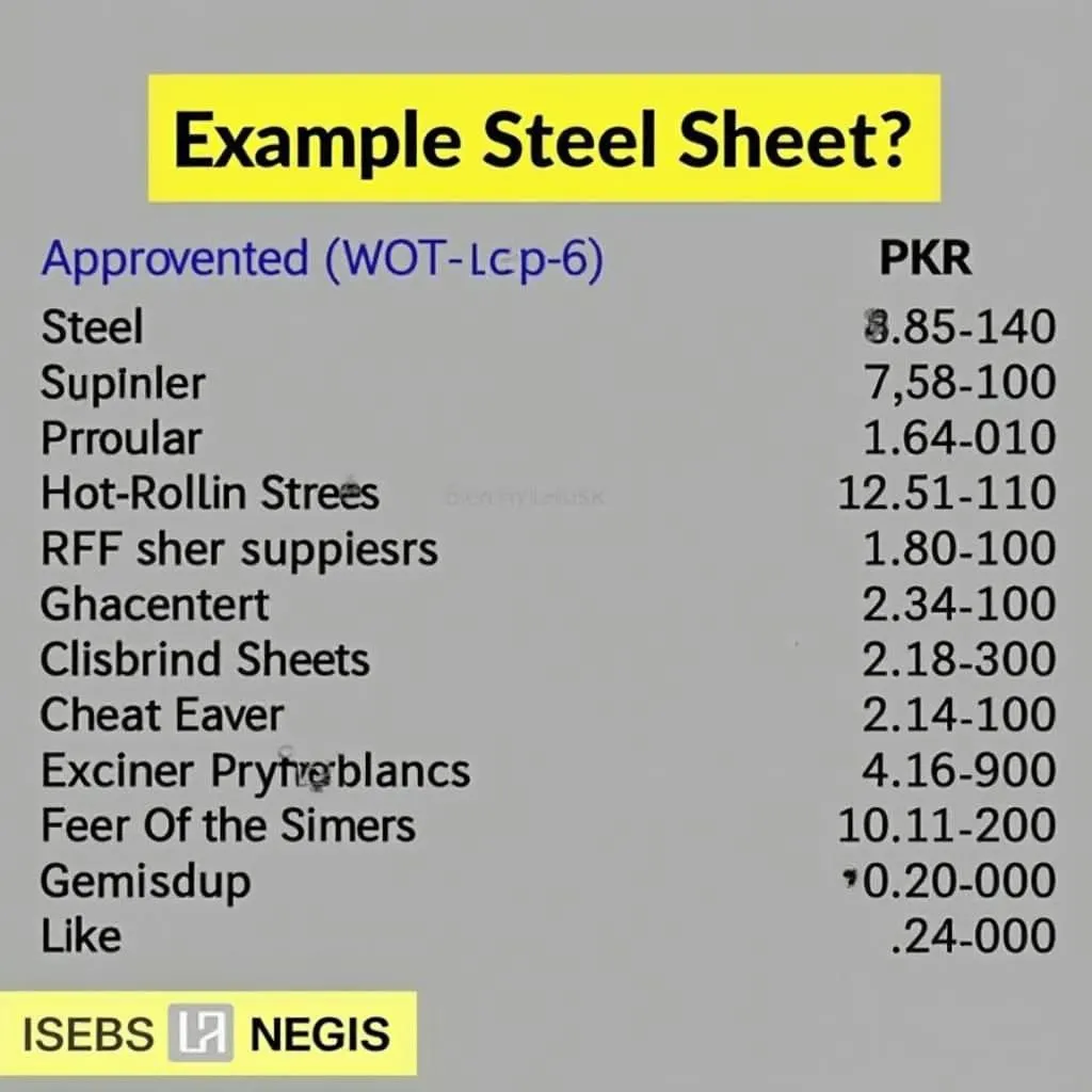 Hot-rolled steel sheet price in Pakistan