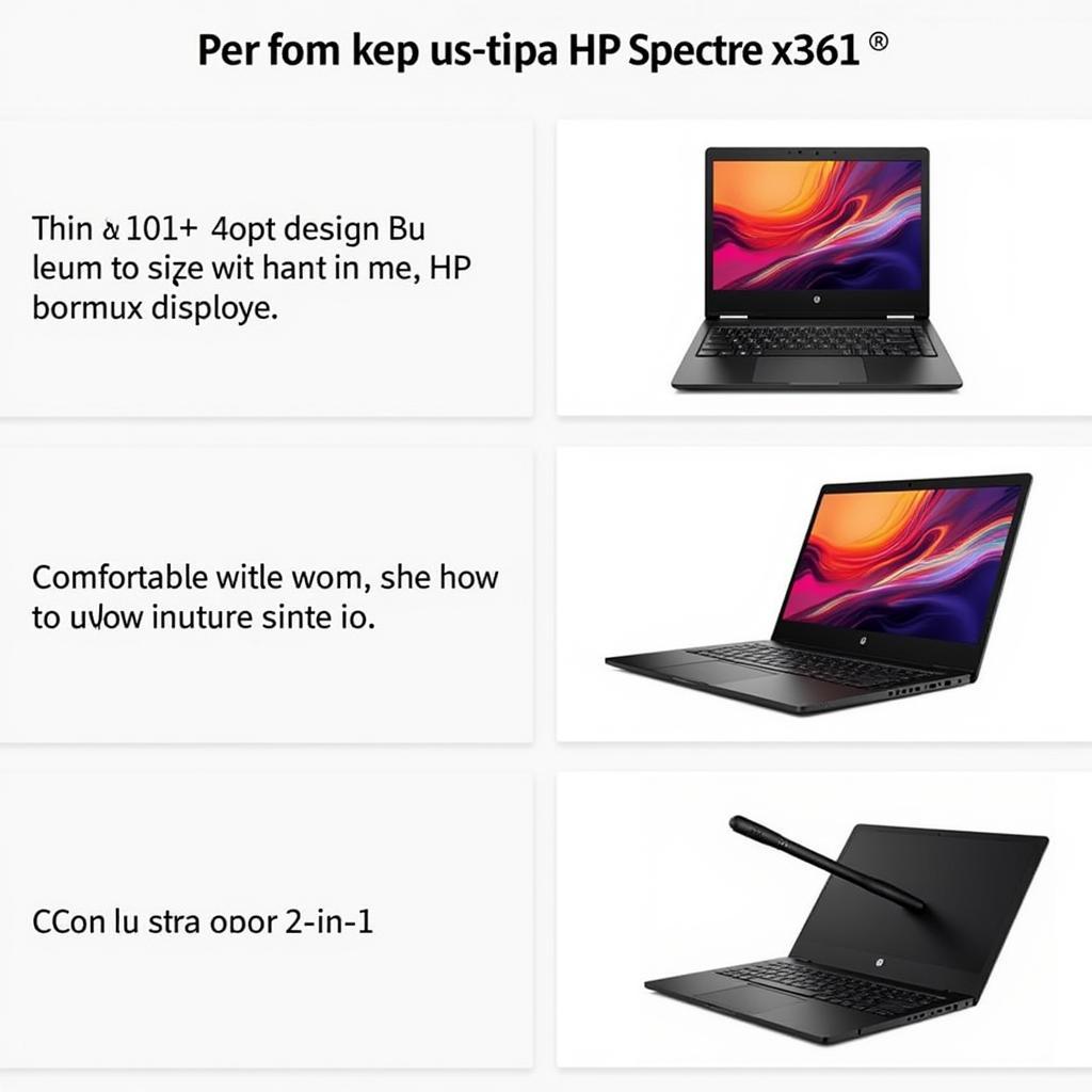 HP Spectre x360 13 Features