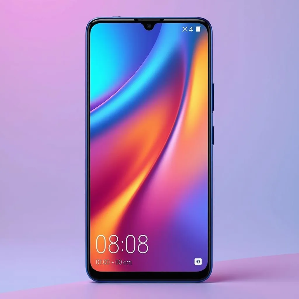 Huawei Nova 6 display featuring vibrant colors and sharp details.