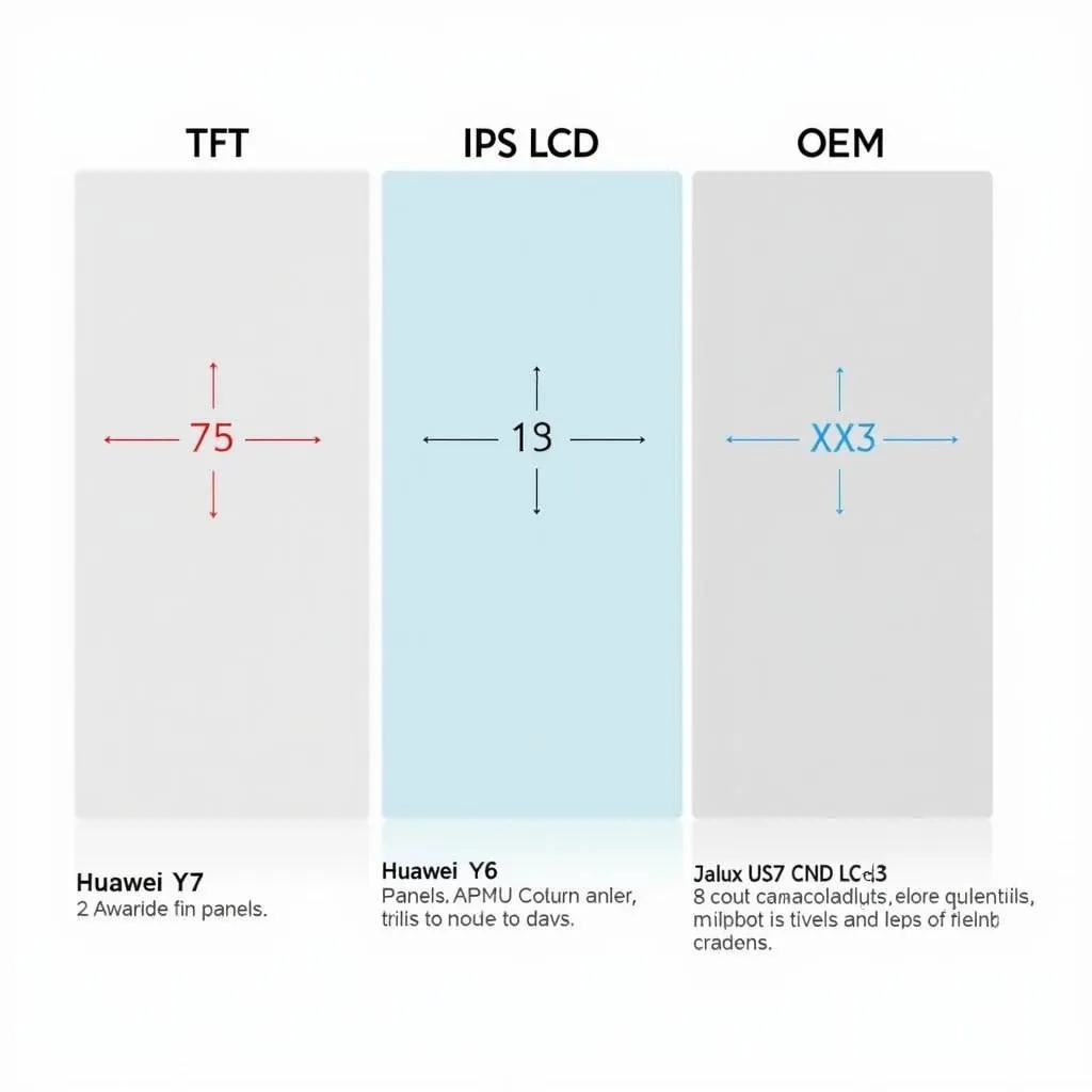 Huawei Y7 Panel Types