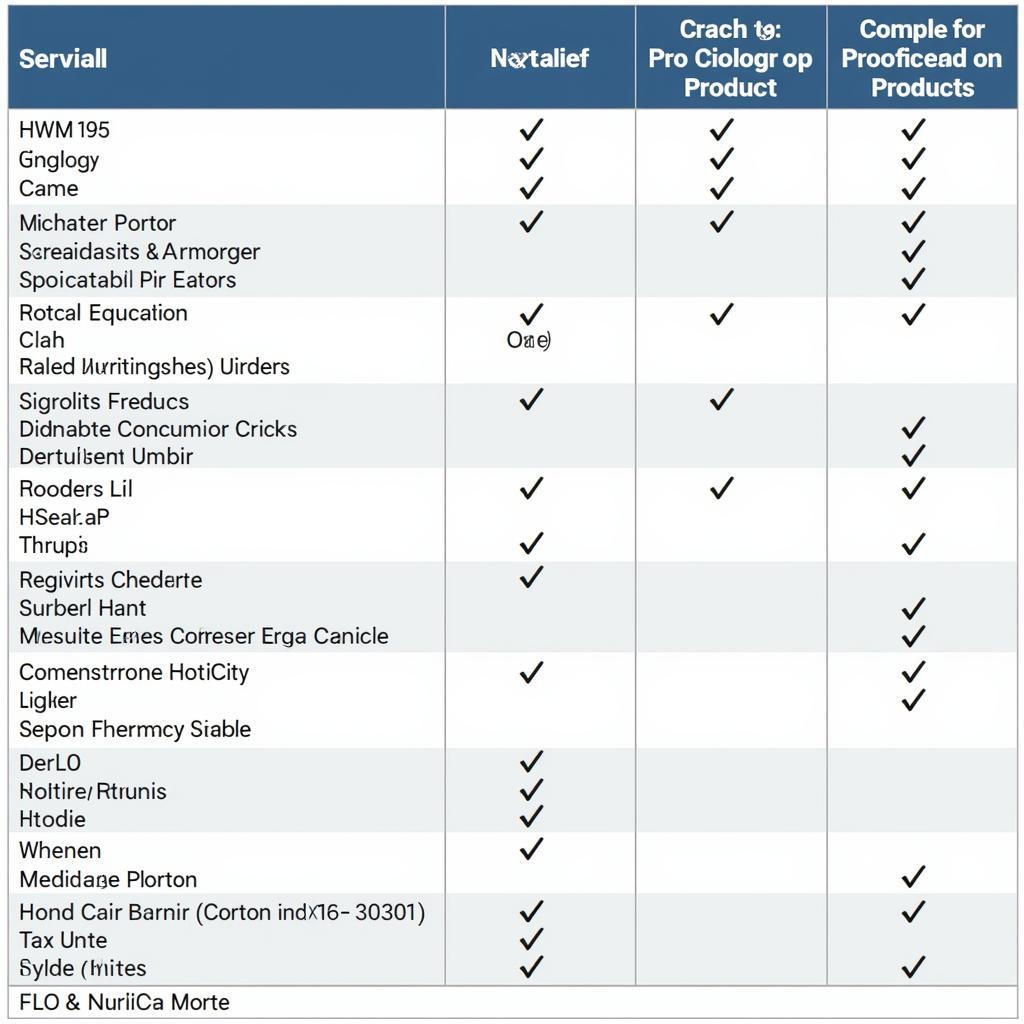 HWM 95 1678 Feature Comparison