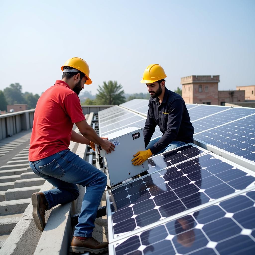 Installing a Hybrid Solar Inverter