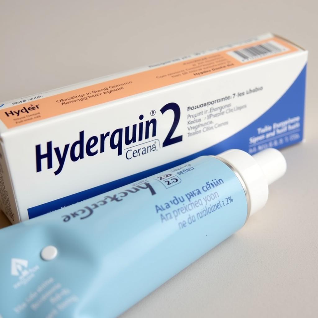 Hyderquin 2 cream packaging