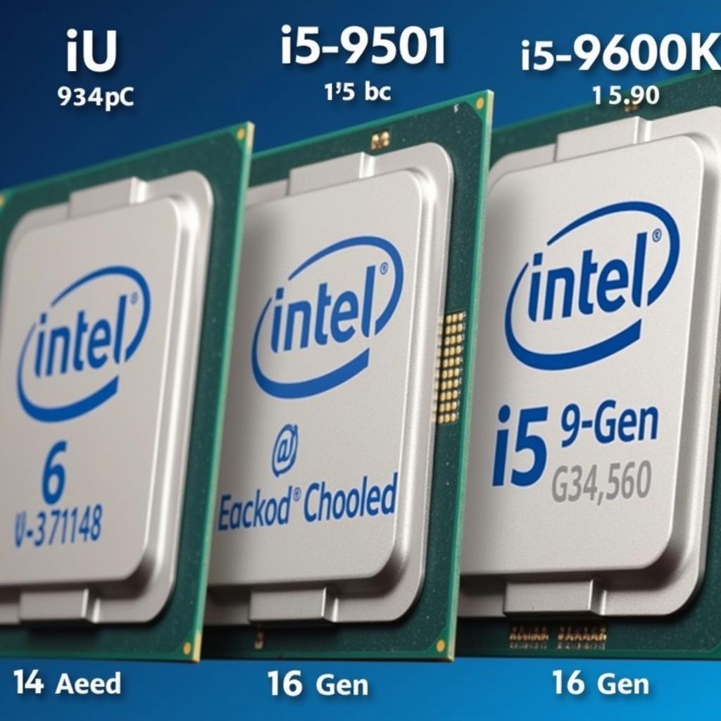 Intel i5 9th Gen Processors