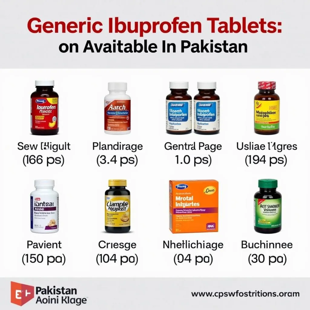 Ibuprofen Price in Pakistan: Generic Brands