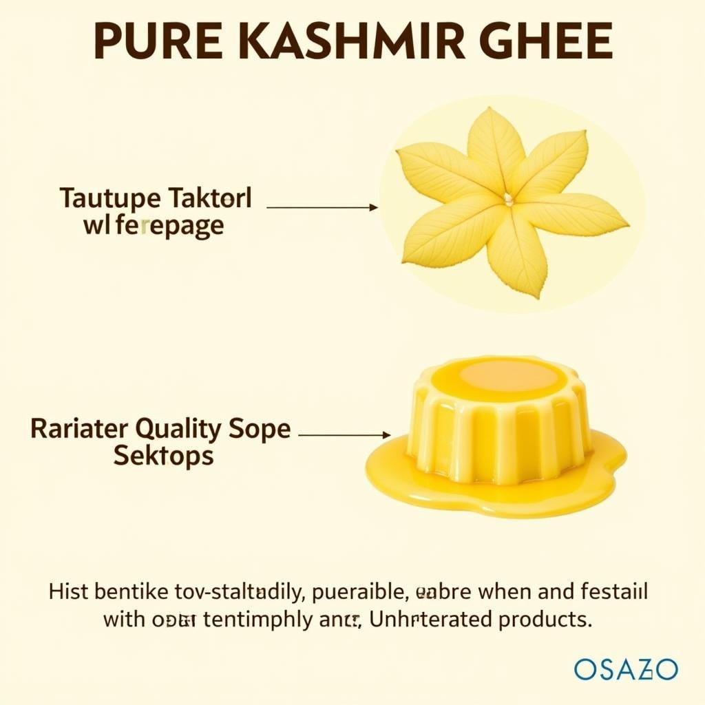 Identifying Pure Kashmir Ghee