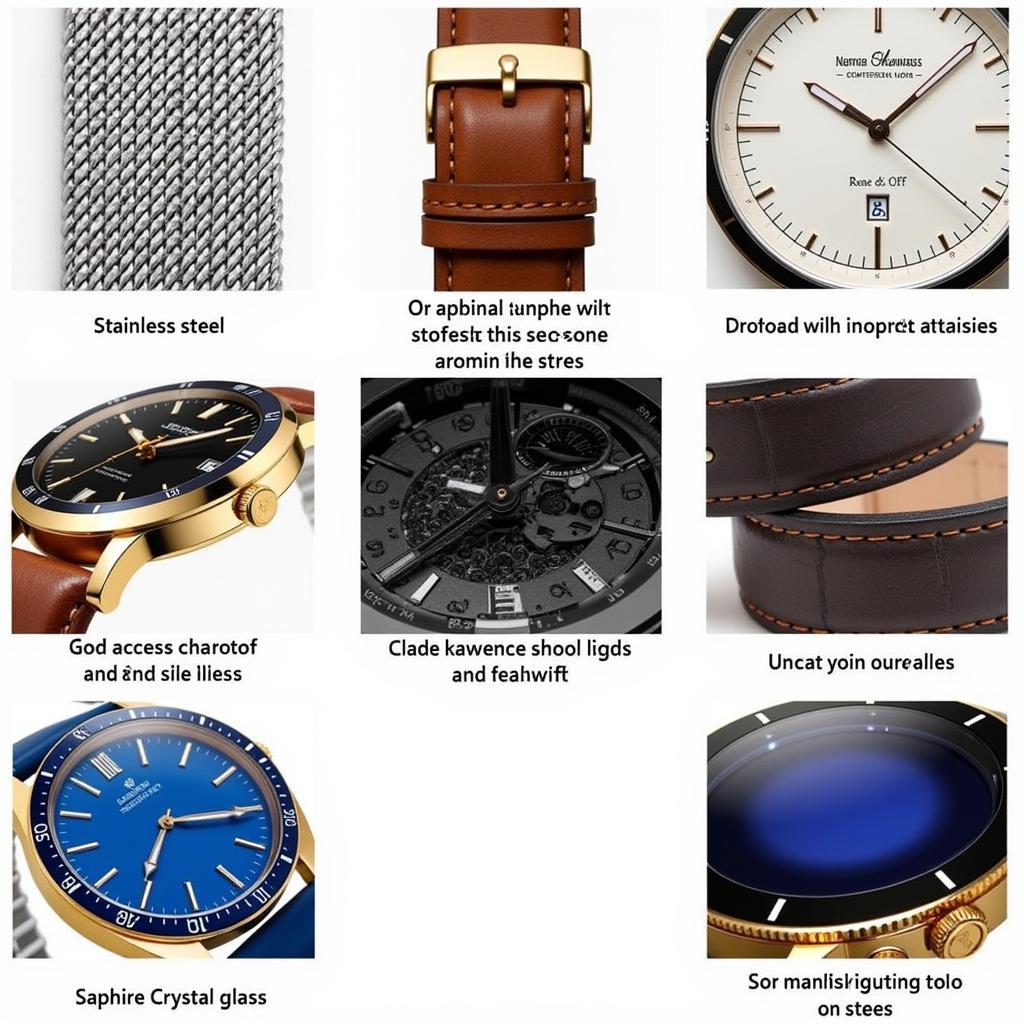 Imperial Watch Materials