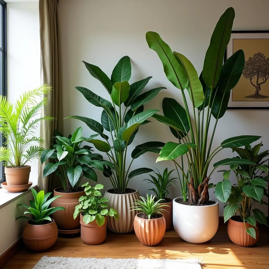 A bright and airy indoor garden in Pakistan