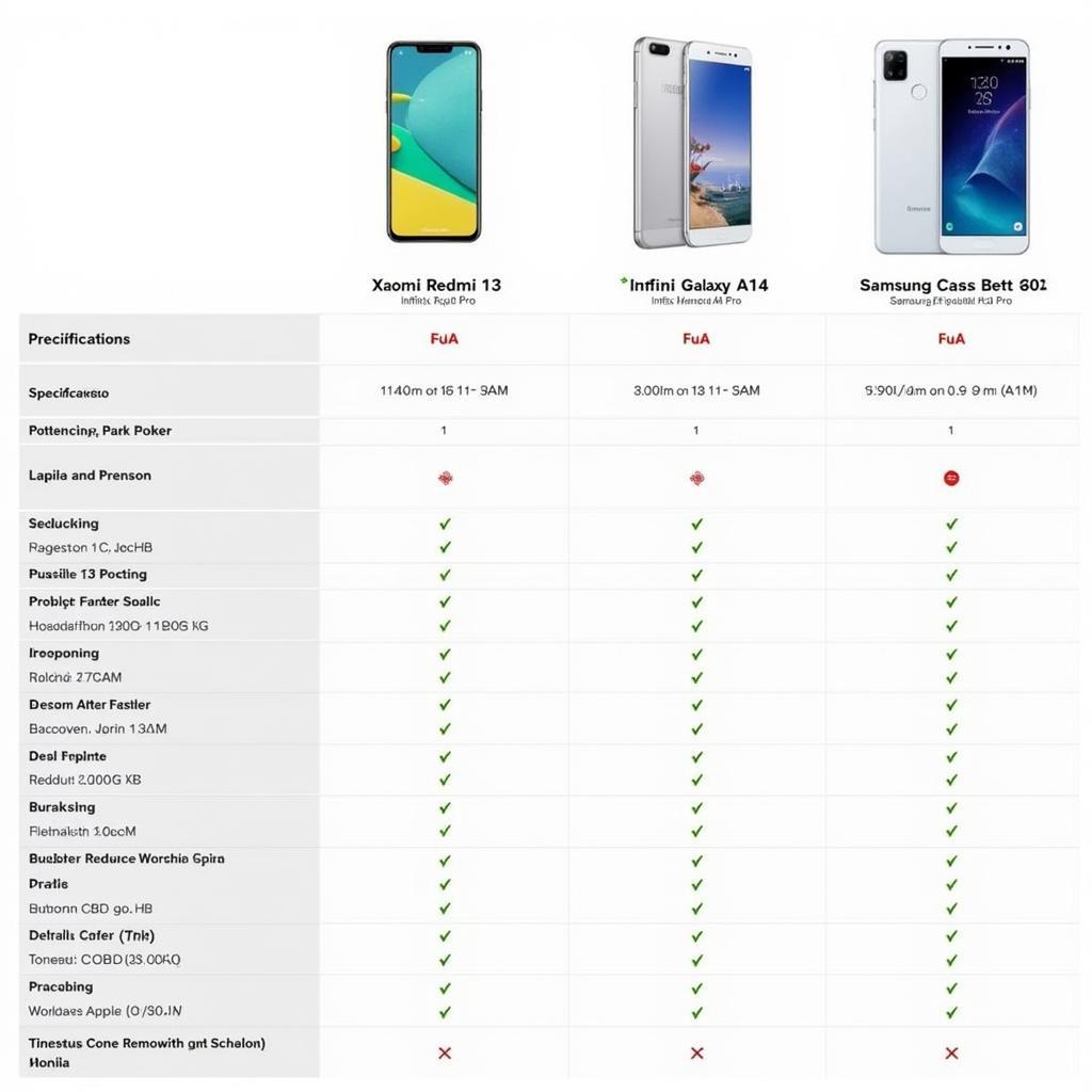 Infinix Hot 13 Pro vs competitors