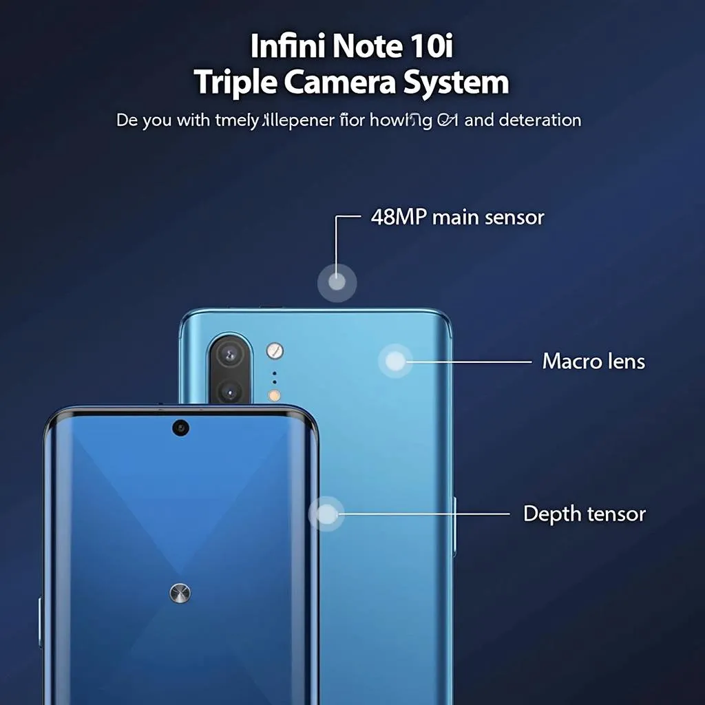 Infinix Note 10i camera features