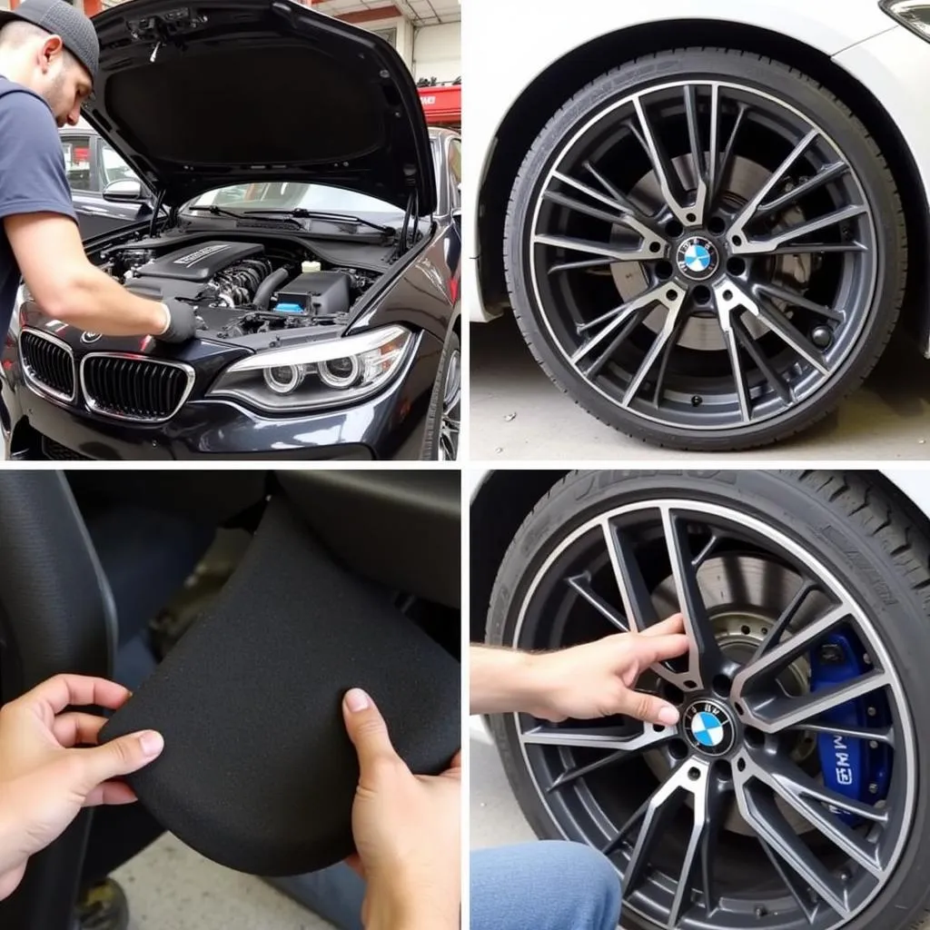 Inspecting a Used BMW M2 in Pakistan