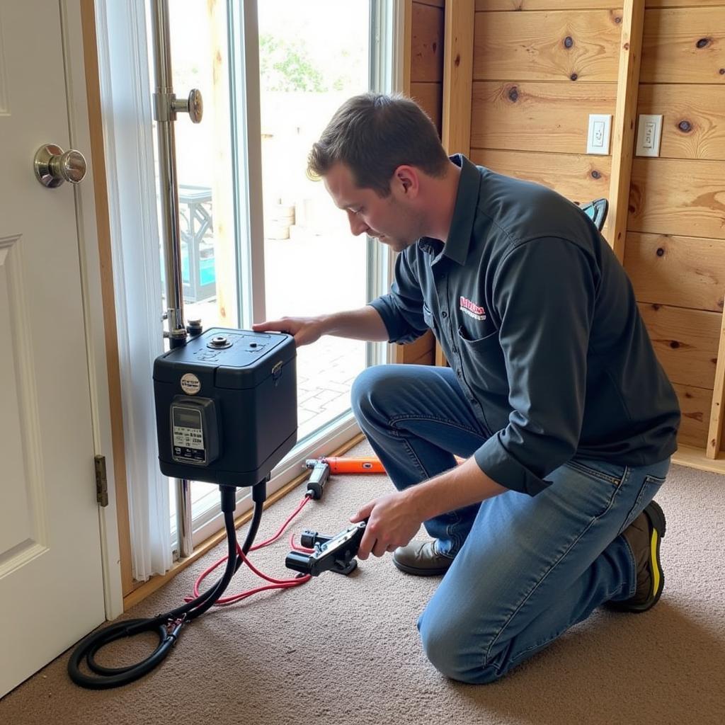 Installing a Nasgas Electric Geyser