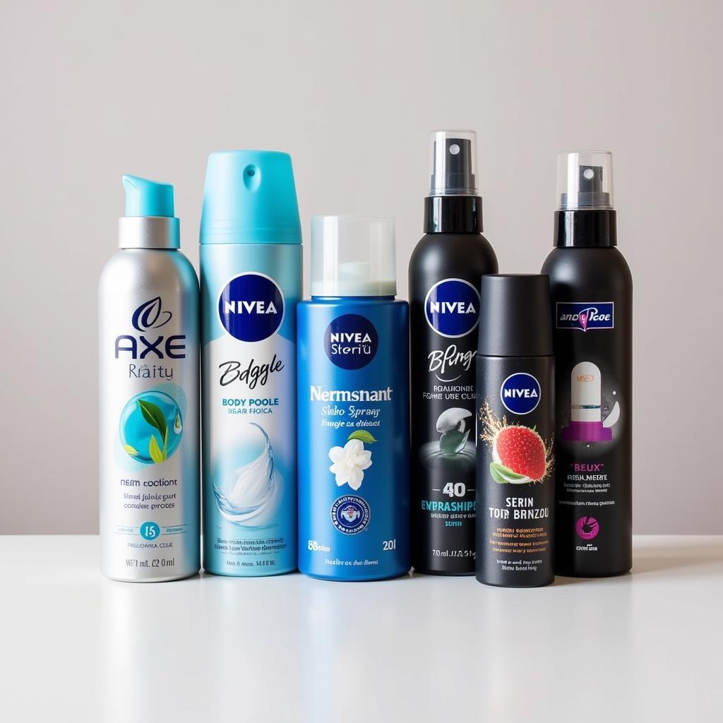 Popular International Body Spray Brands