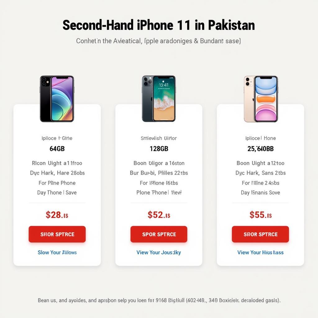 iPhone 11 Storage Options in Pakistan