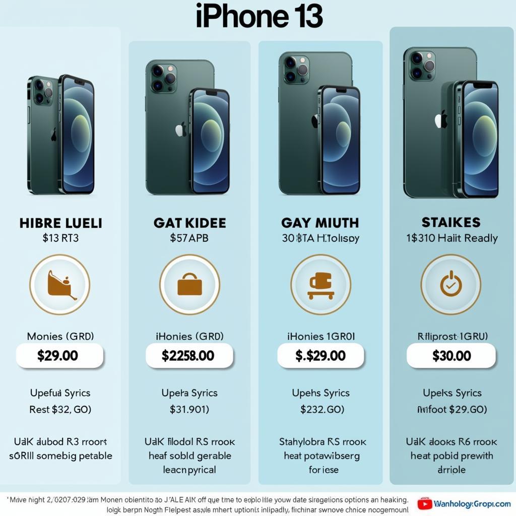 iPhone 13 Storage Options in Pakistan