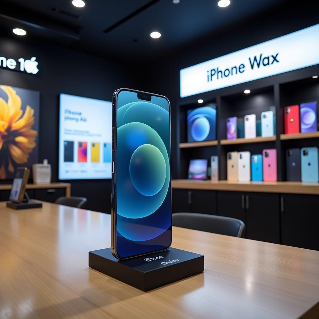 iPhone 15 Pro Max on Display in a Pakistani Store