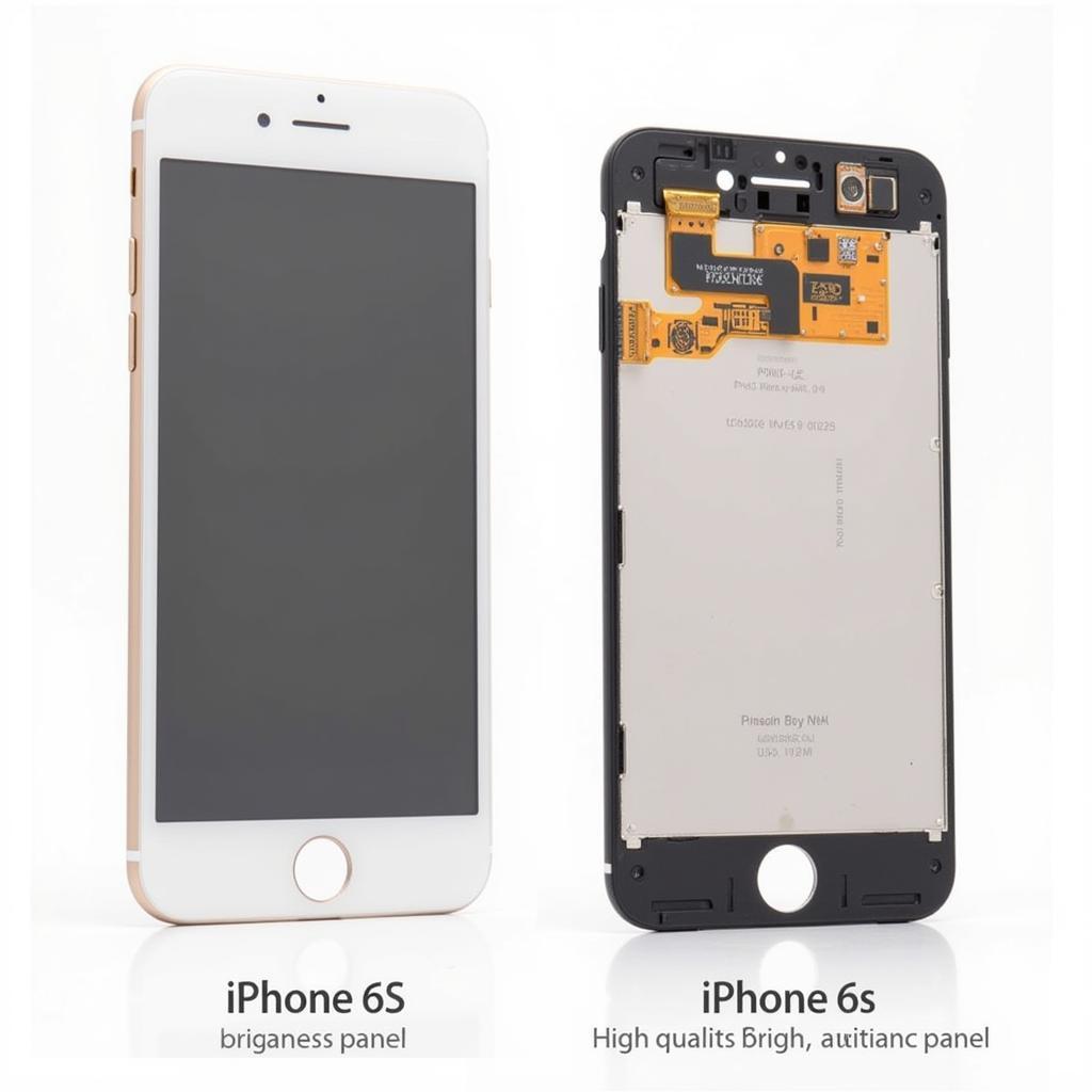 comparing iphone 6s panels