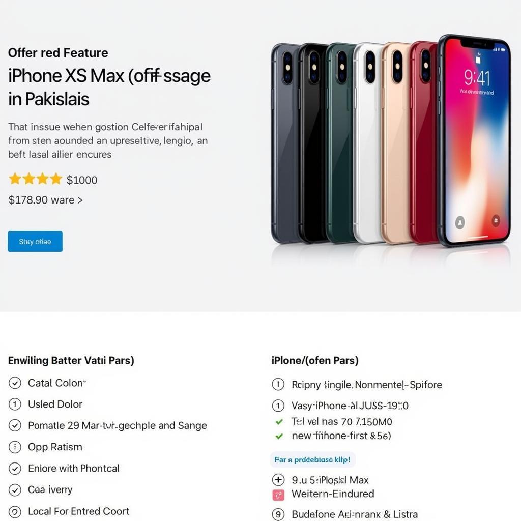 iPhone XS Max Variants Available in Pakistan