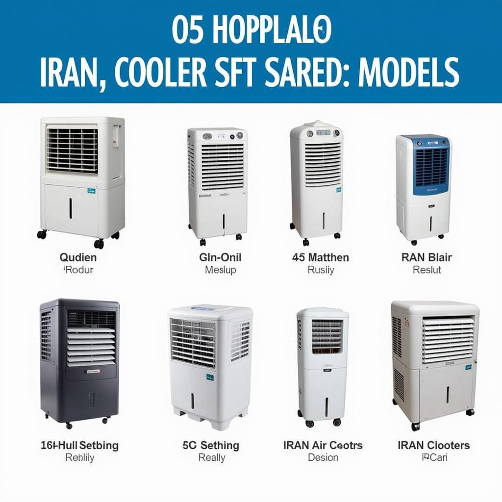 Different Iran Air Cooler Models