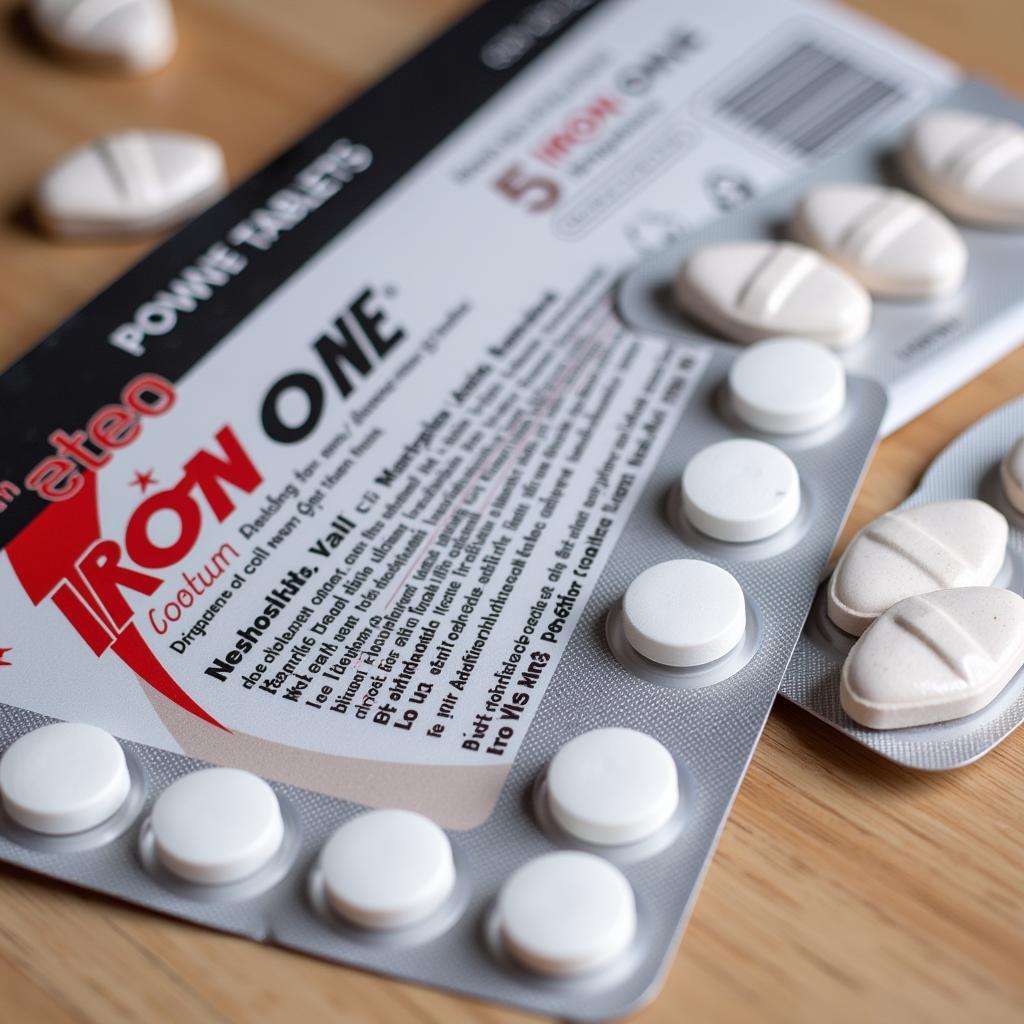 Iron One Tablet Packaging