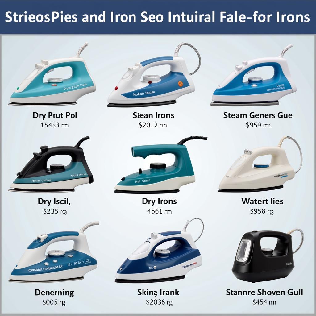 Different Types of Iron Presses Available in Pakistan