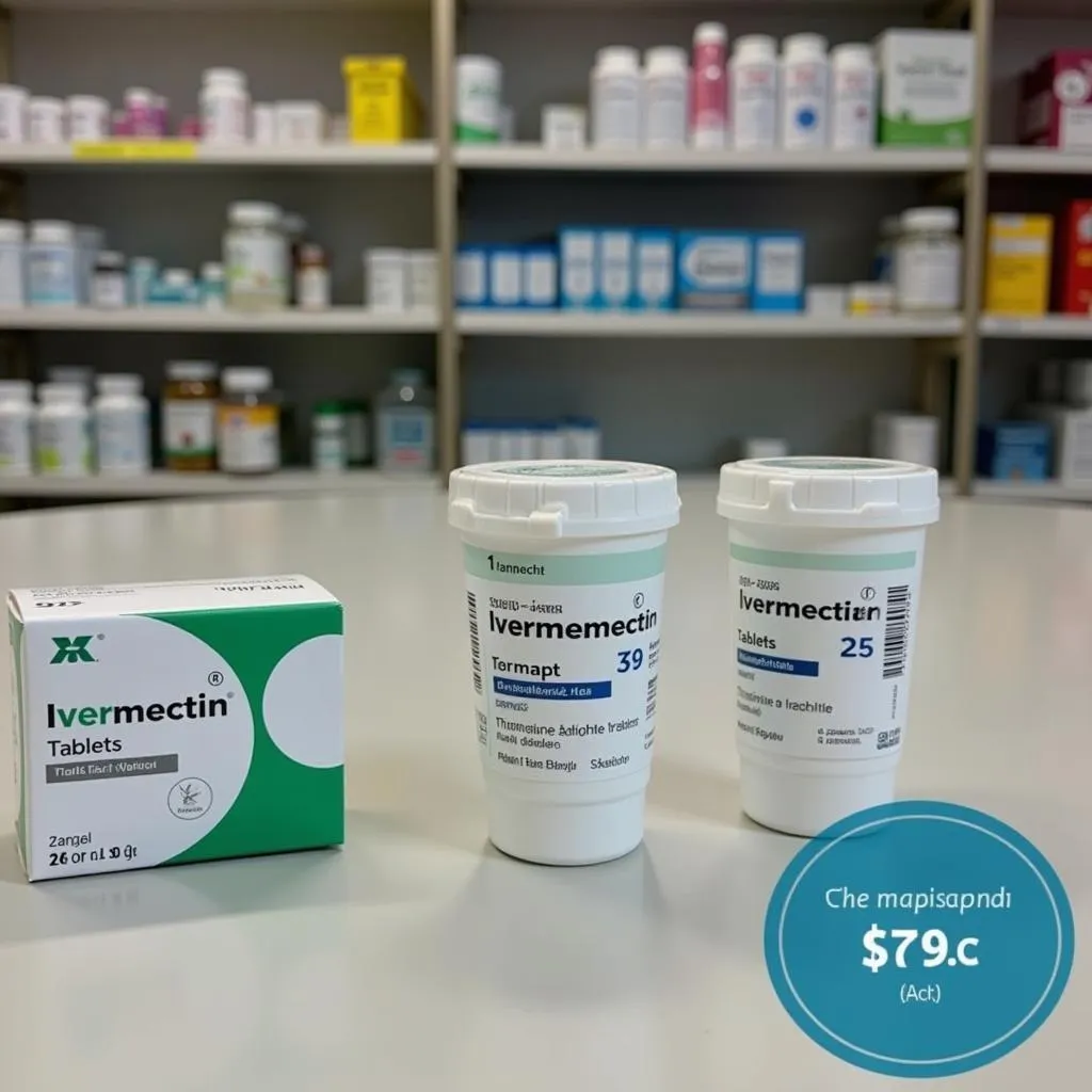 Ivermectin available at a pharmacy in Pakistan