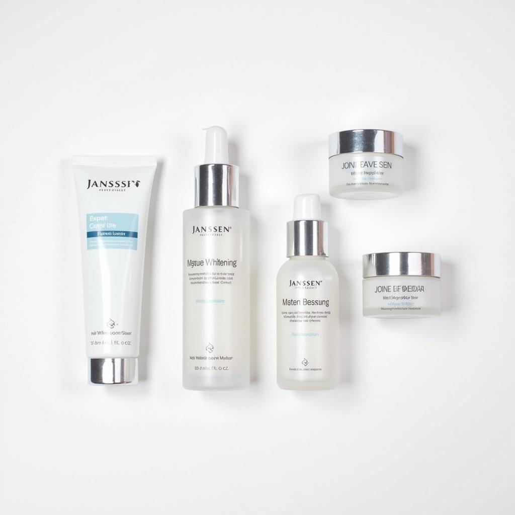 Janssen Whitening Facial Kit Contents