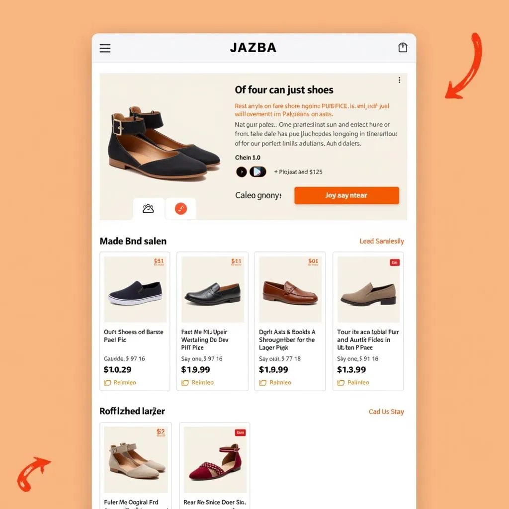 Online sale on Jazba shoes in Pakistan