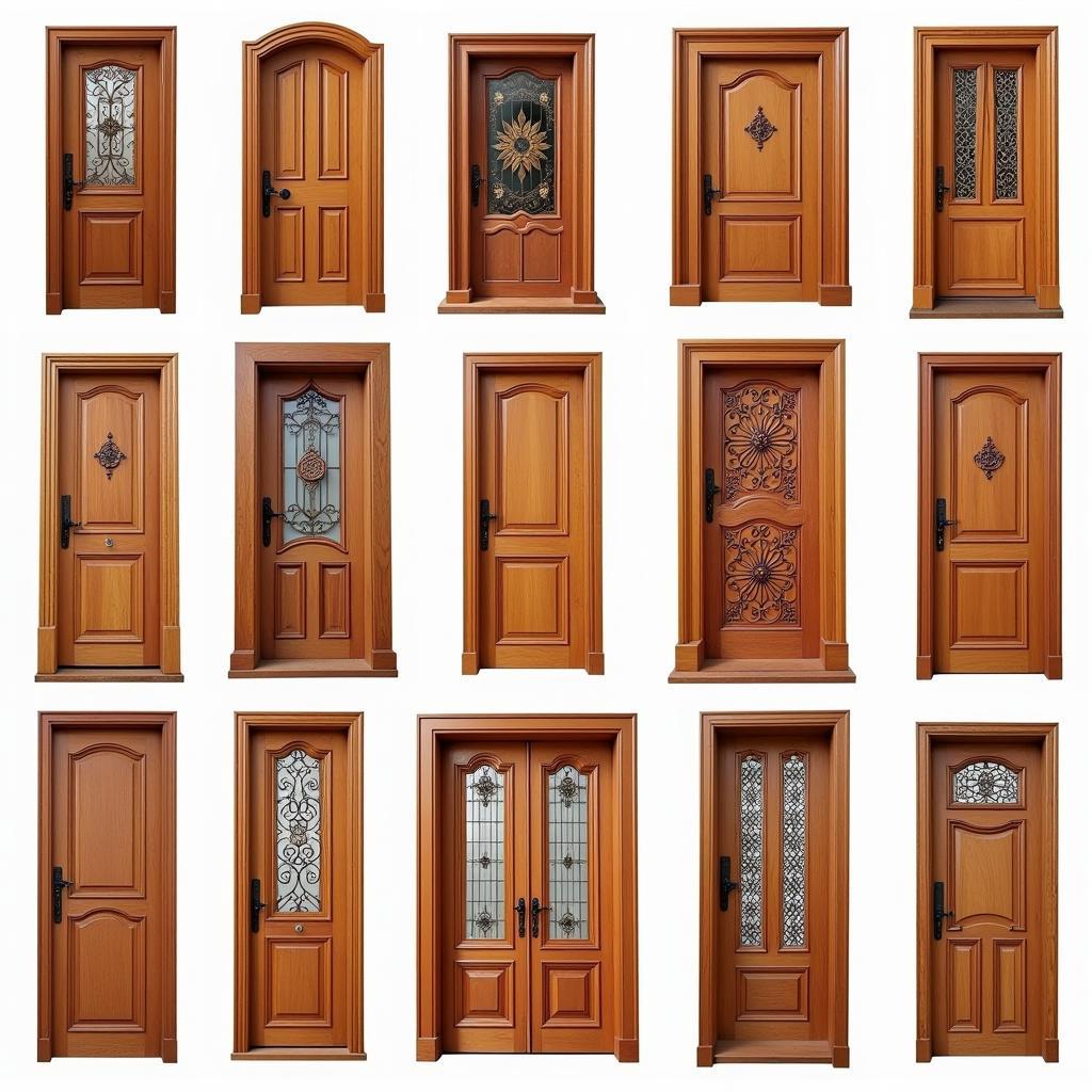 Kail Wood Door Designs in Pakistan