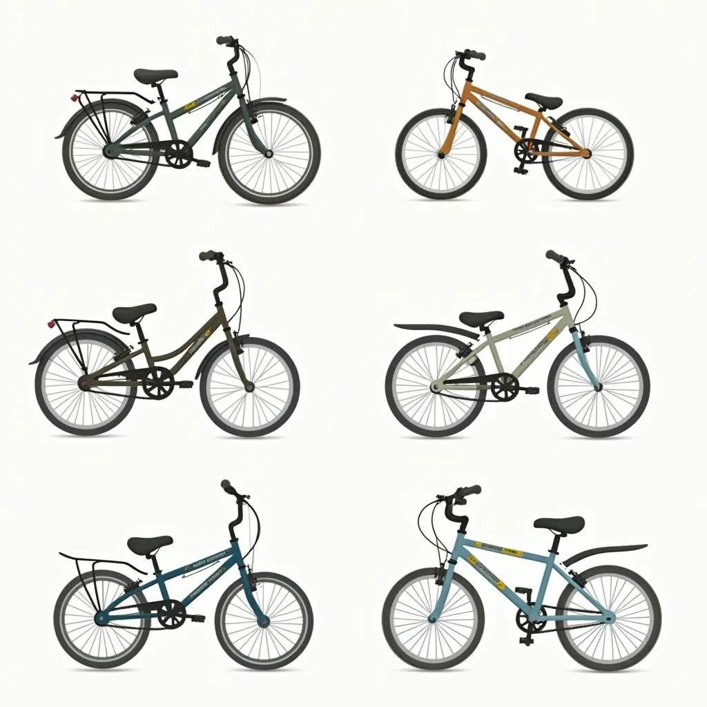 Different types of kids cycles