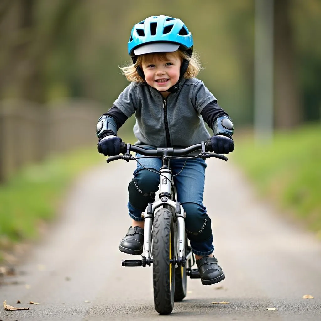 Kids cycling safety