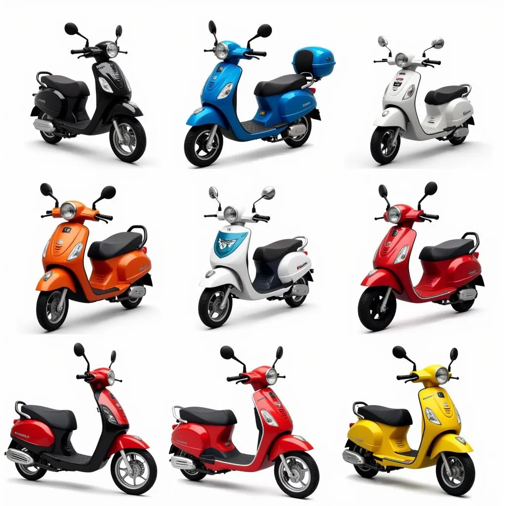 Various Kids Scooty Models in Pakistan