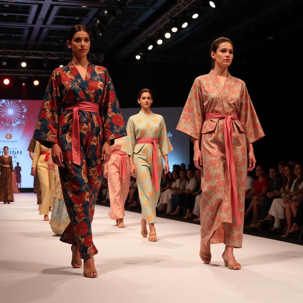 Kimono Fashion Show in Lahore