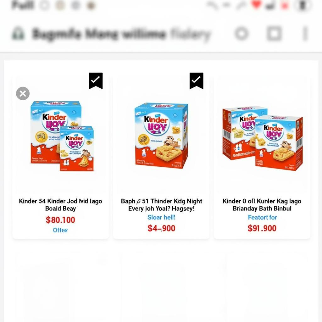 Online Shopping for Kinder Joy in Pakistan