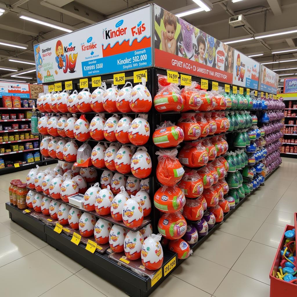 Kinder Joy Display in Pakistan