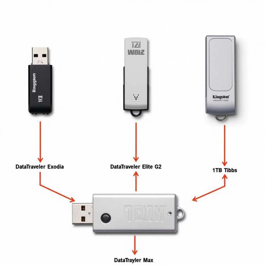 Kingston 1TB USB Drive Types in Pakistan