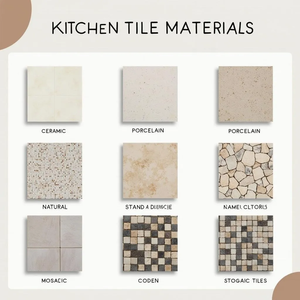 Different Kitchen Tile Materials in Pakistan