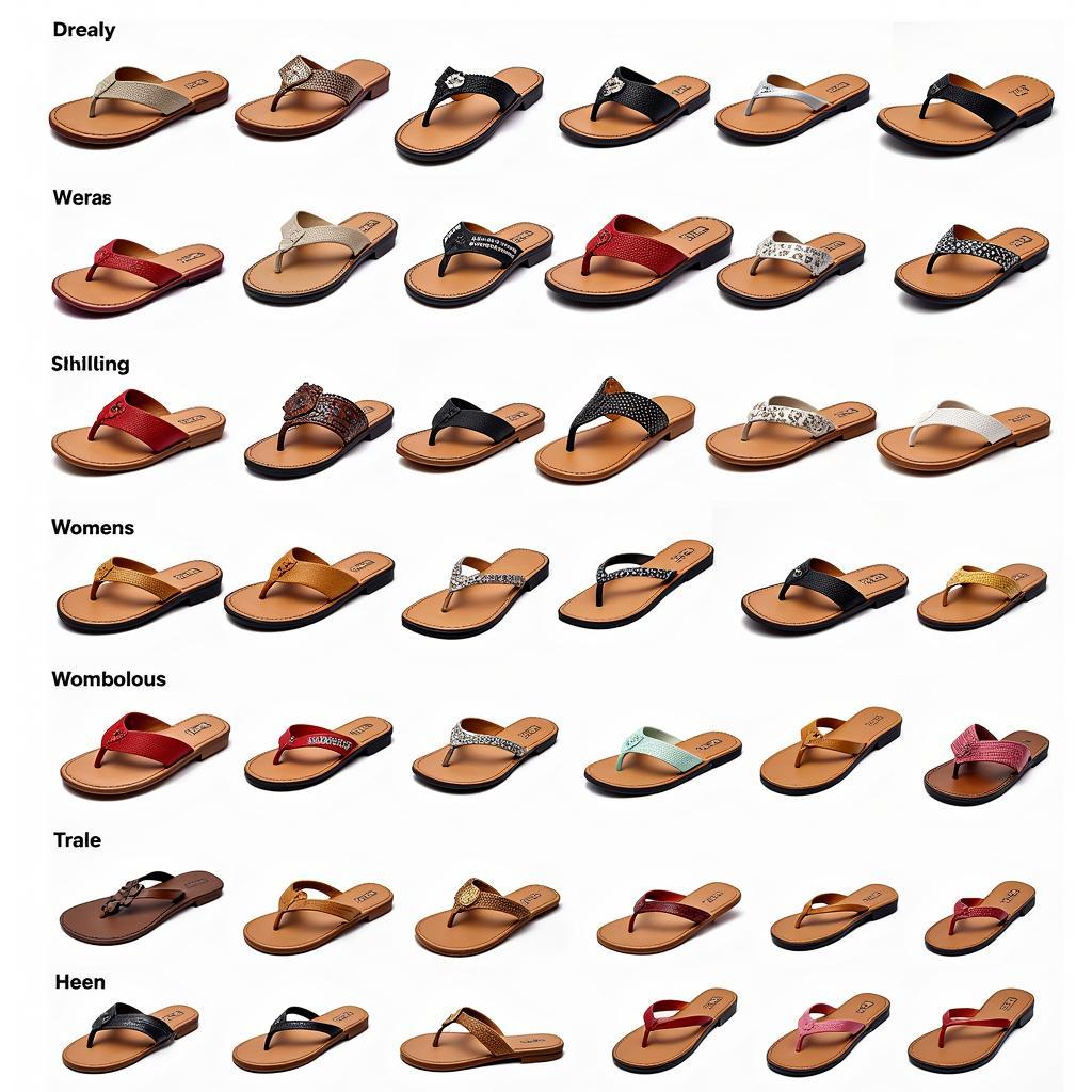 Variety of Kito Sandals Styles