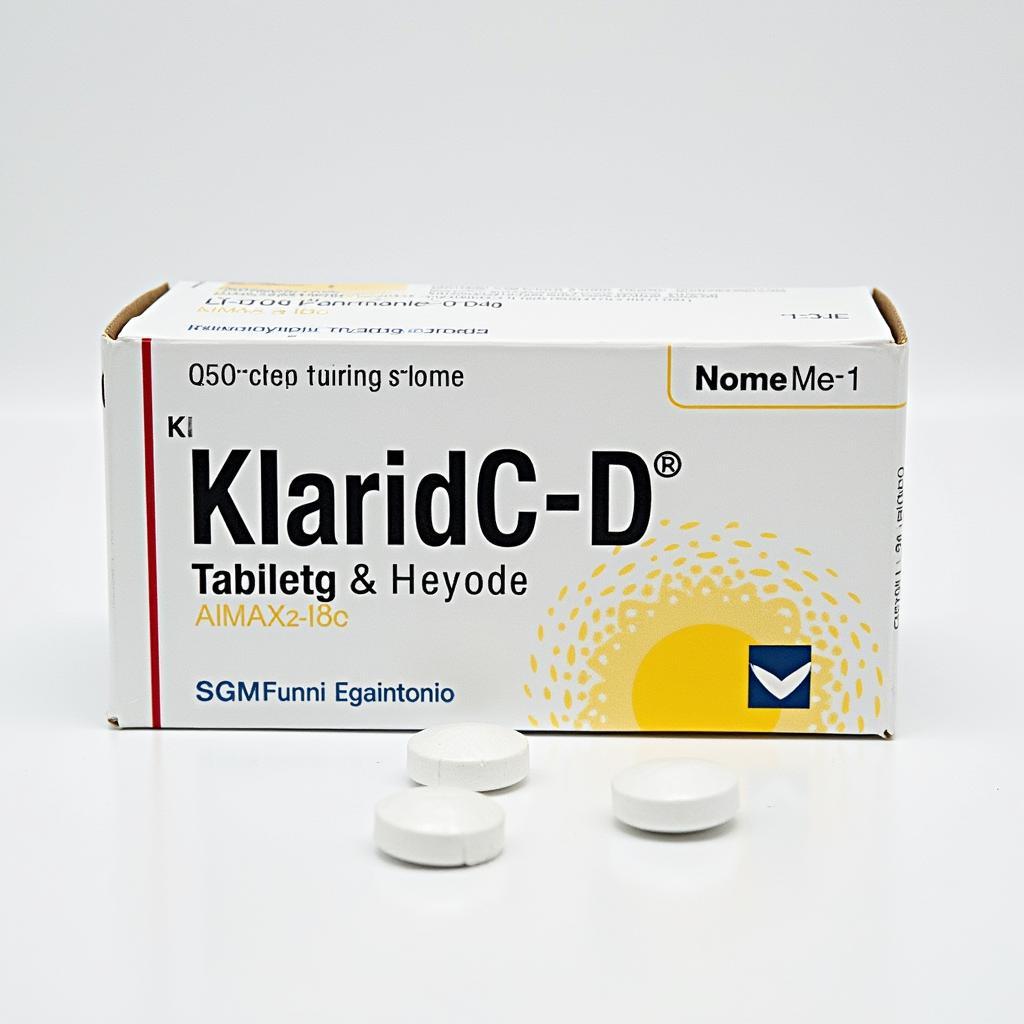 Klaricid 250 mg tablets packaging