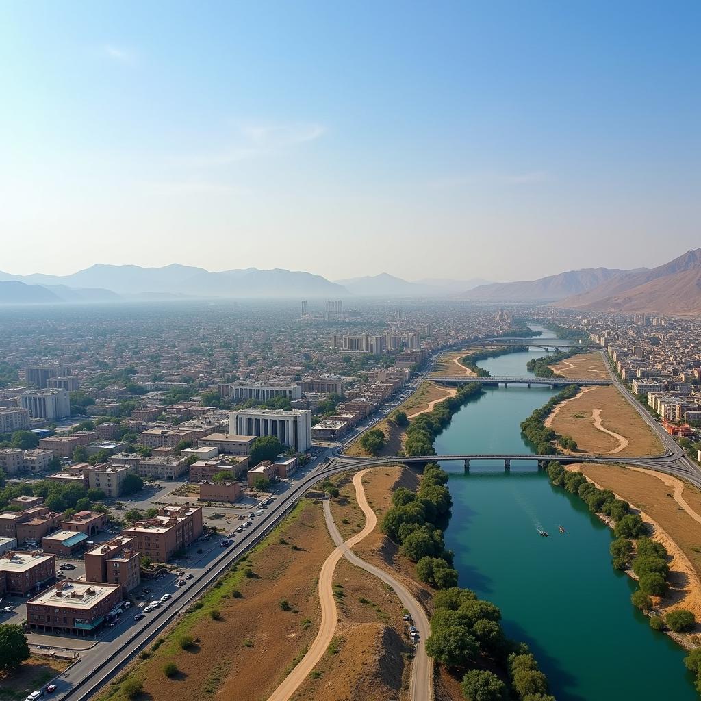 Kotri Cityscape in Sindh Province