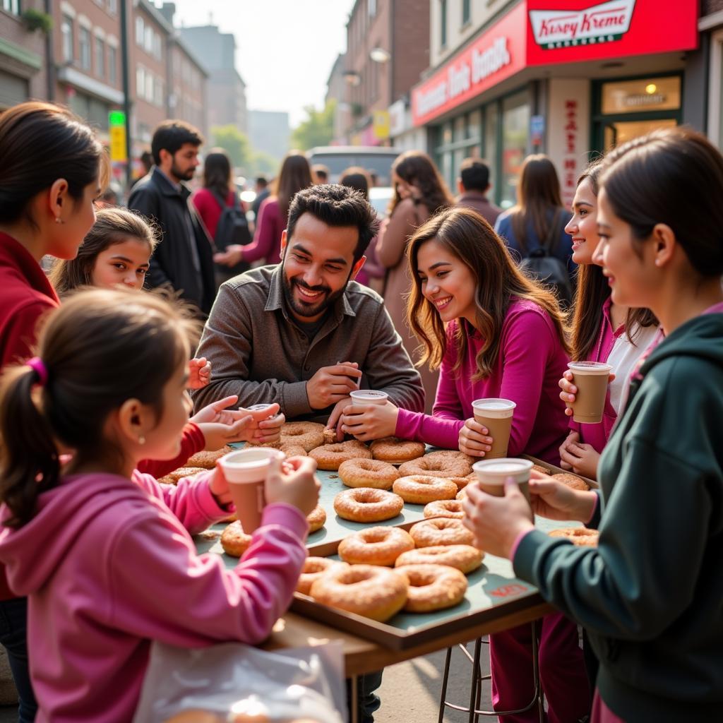 Krispy Kreme Community Event in Pakistan