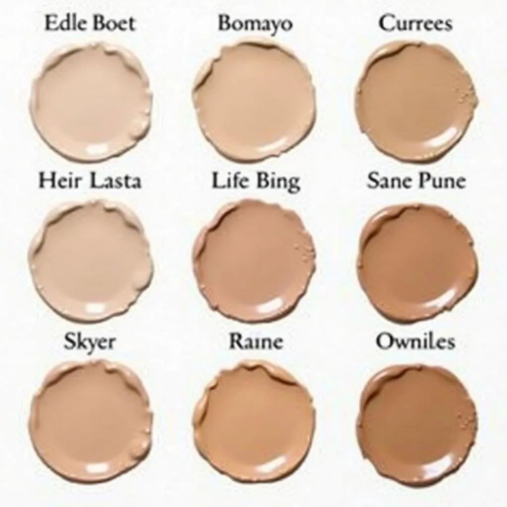 Kryolan Aqua Base shades