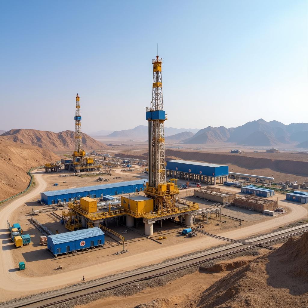 Kufpec Exploration Site in Pakistan