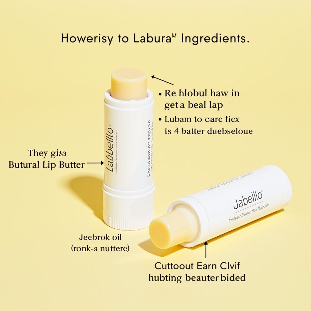 Natural Ingredients in Labello Lip Balm