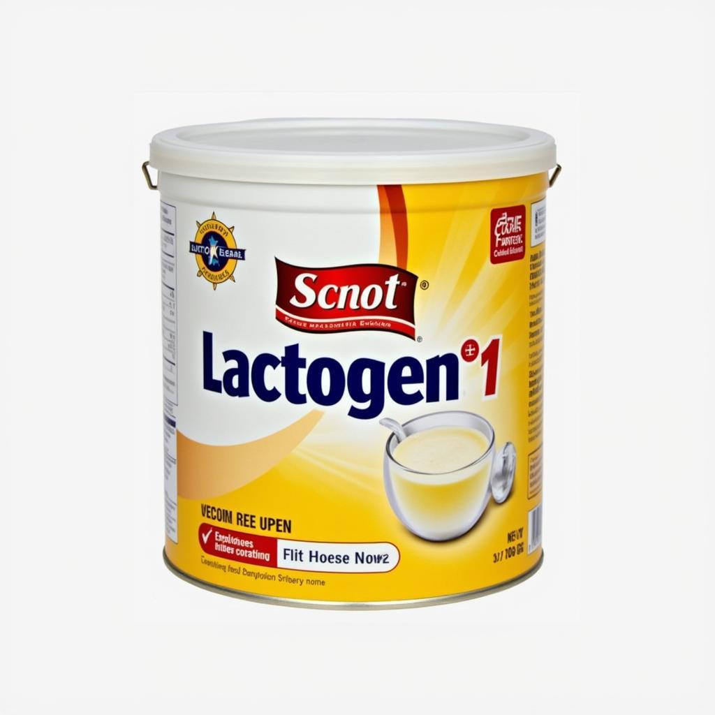 Lactogen 1 800g Packaging in Pakistan