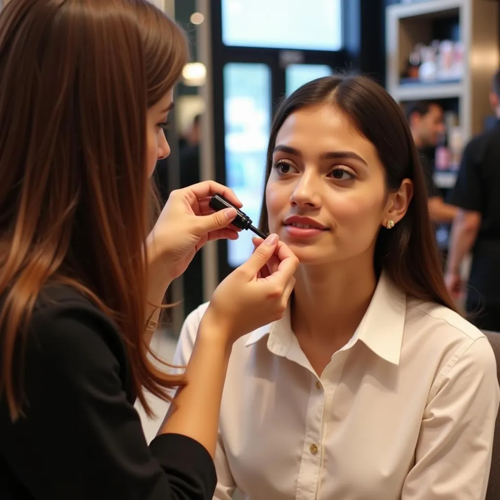 Lancôme Foundation Shade Matching in Pakistan