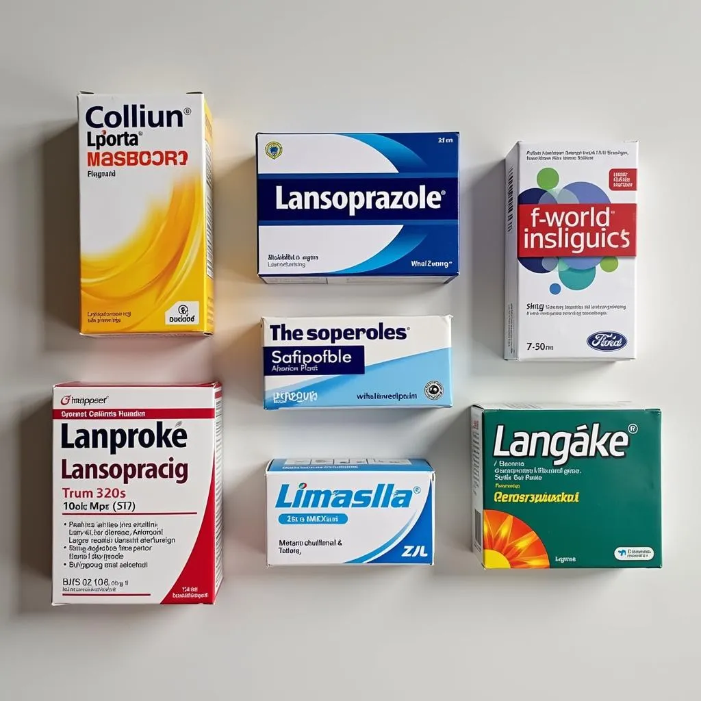 Lansoprazole Brands on Pharmacy Shelf